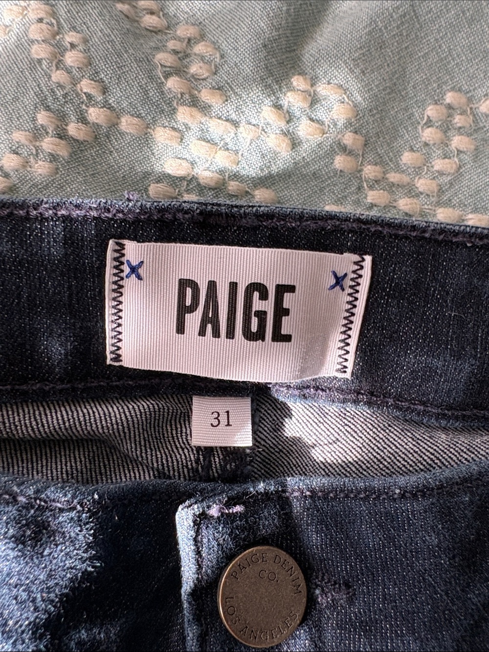 PAIGE Kylie Crop straight leg jeans - Picture 2 of 6
